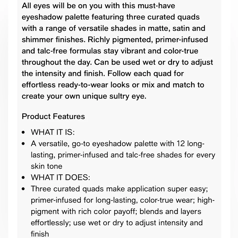 Buxom Forever Babe Eyeshadow Palette